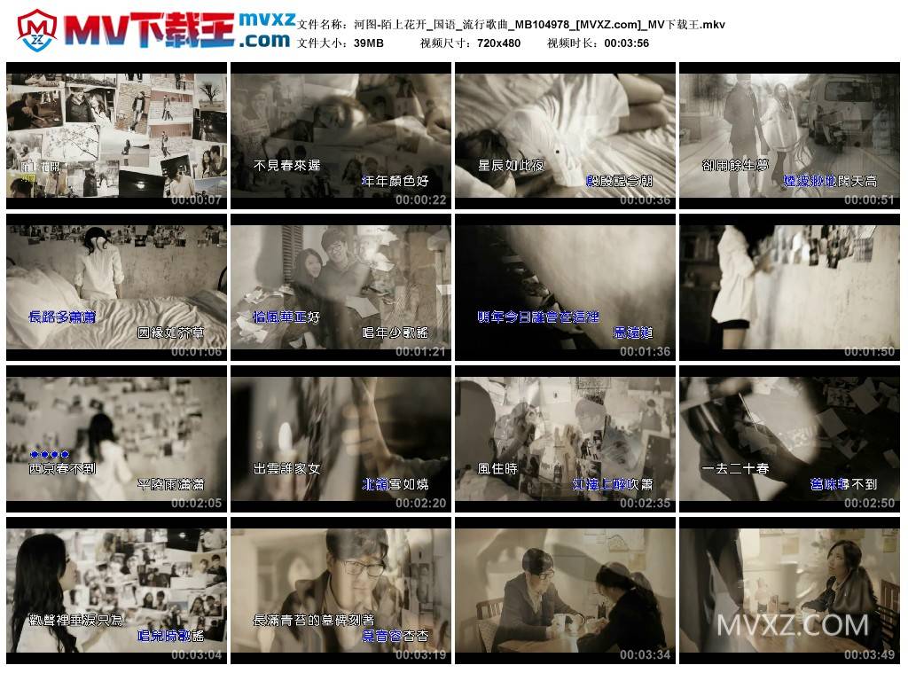 河图-陌上花开_国语_流行歌曲_MB104978
